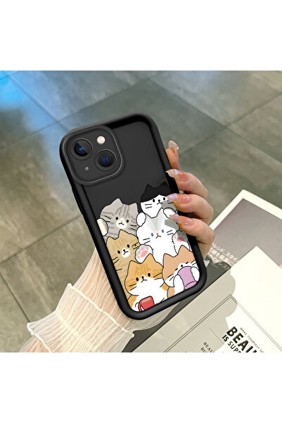 Hontinga حافظة هاتف من السيليكون الناعم متوافقة مع هاتف iPhone 14، مزودة بتصم...