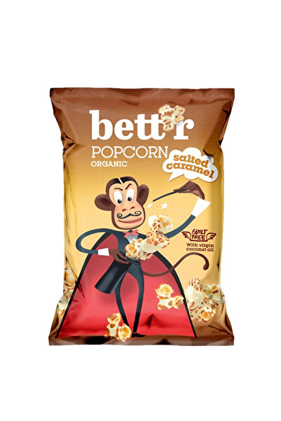 BETTR Popcorn caramel sarat bio 60g