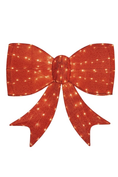 Tarrington House Christmas light bow,