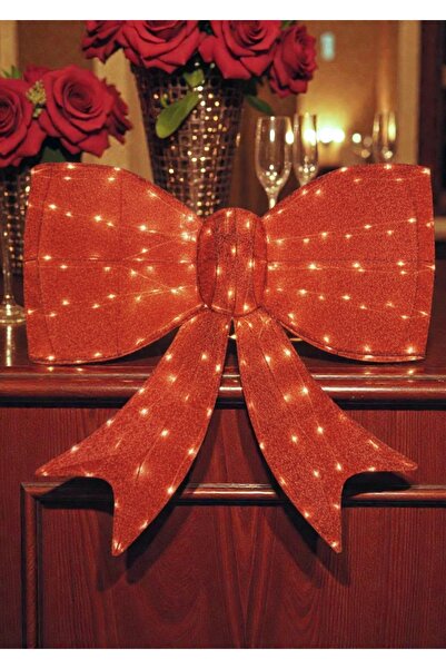 Tarrington House Christmas light bow,