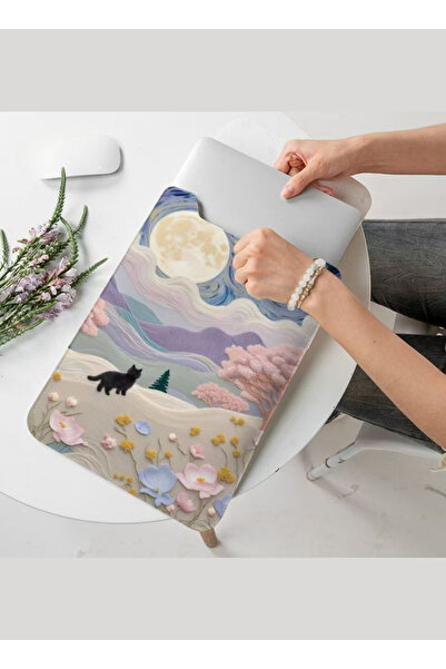 APERIS Laptop 14/13 Sleeve Case, PU leather, mouse pad included, water resistant, for MacBook and Other