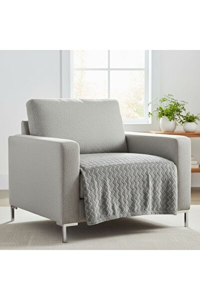 zhrcollection غطاء أريكة منقوش باللون الكريمي - غطاء أريكة سرير قابل للتمدد -...