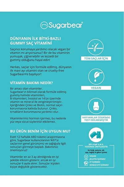 Sugarbear Sugar Bear Hair Vitamin 74 Capsules Double Deal Pack