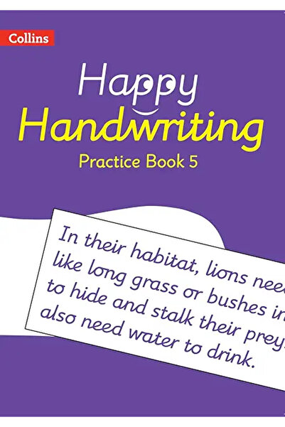 PHINDBOOKS كتاب التدريب رقم 5 (الخط السعيد) بقلم آنا بيل جراي