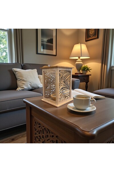 babilconcept Yaprak Desenli Lantern