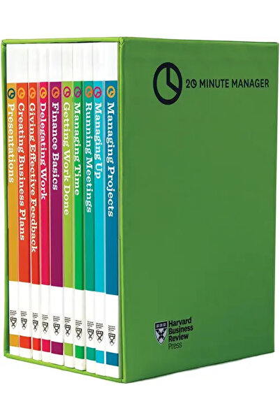 PHINDBOOKS مجموعة HBR 20-Minute Manager Boxed Set (10 كتب) .