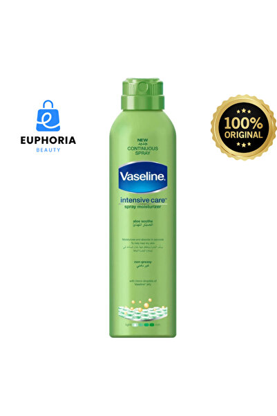 Vasline Vaseline Aloe Vera Moisturizing Spray to Soothe Skin 190g