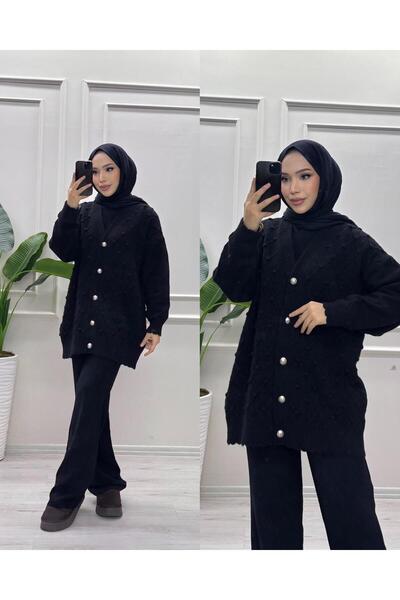 moda acar سترة ذات حجم قياسي مع أزرار