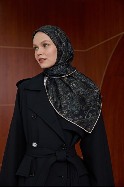 İpekhan Winter Bloom Μαλακό Κασκόλ 1243 Μαύρο