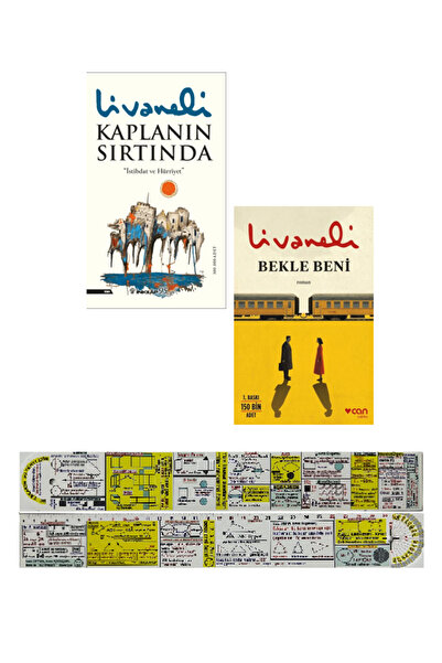 İnkılap Kitabevi Zülfü Livaneli 2 Kitap Set / Bekle Beni + Kaplanın Sırtında ...