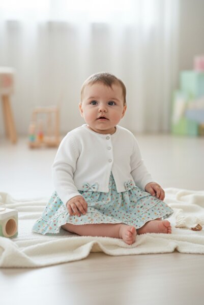 Butik Baby Combed Cotton Bolero Dress