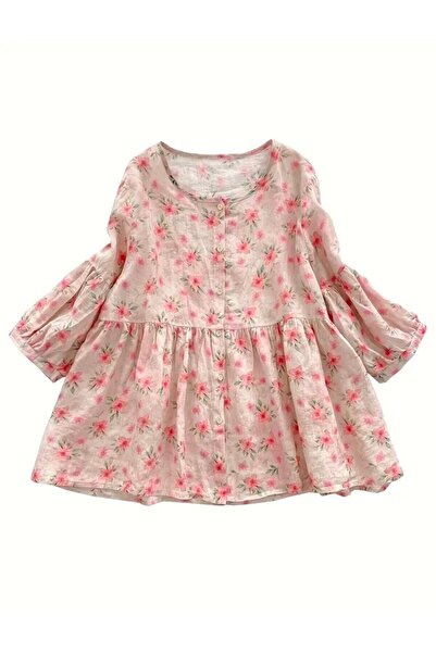 MEEMSEEN INDEPENDENT “Blossom Breeze Peplum Top