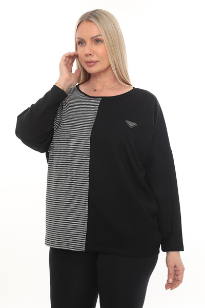 KRUVAZE Plus Size.Jacquard and Modal