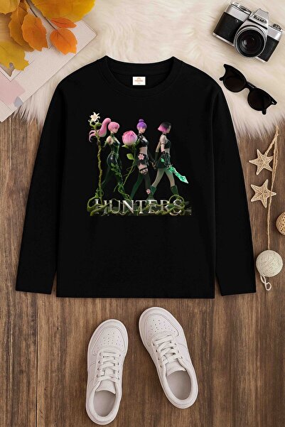 miamiakids تي شيرت K-pop Demon Hunters (mia0014) بتصميم مطبوع بأكمام طويلة (4...