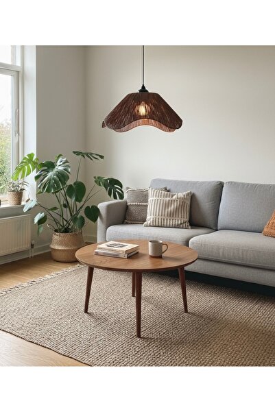 Tasarı Sanatı Ev Dekorasyonu Aydınlatma Rafya İskandinav Rustik Tarz Bohem Avize