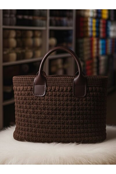 MAZSAY MAZSAYA EL ÖRGÜSÜ MAKROME ÇANTA