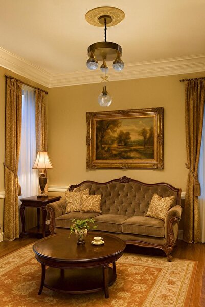 BİAVİZE 4'LÜ GOLD LED KLASİK AVİZE