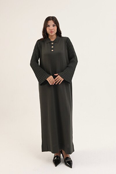 Lavanta Tekstil Knitwear Long Dress