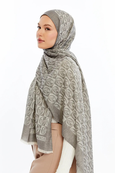 Valentino Orlandi Lana Dama Pattern Shawl