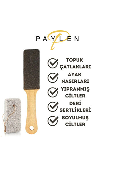 PAYLEN Topuk Törpüsü Ve Ponza Taşı Ayak Bakım Pedikür 2Lİ Set