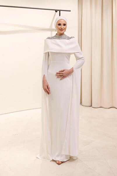 Hennin ABİYE 5026 BEYAZ