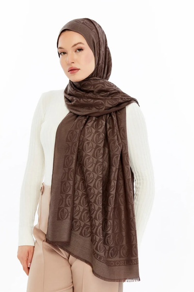 Valentino Orlandi Lana Dama Pattern Shawl