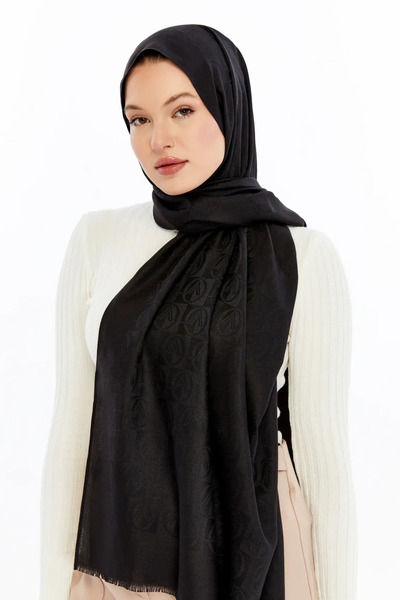 Valentino Orlandi Lana Dama Pattern Shawl