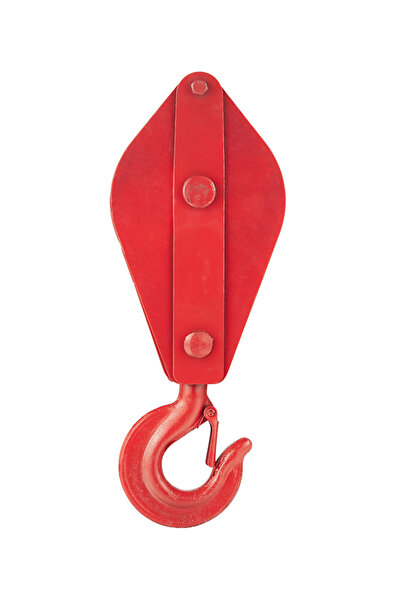 Lawazim Sheave Pulley with Hook 1 Ton for Lifting Support and Load Handling