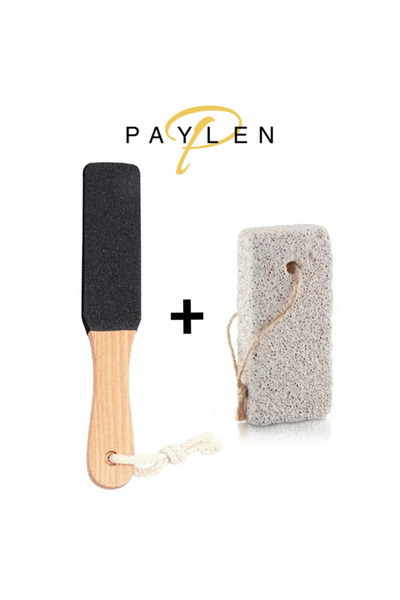 PAYLEN Topuk Törpüsü Ve Ponza Taşı Ayak Bakım Pedikür 2Lİ Set