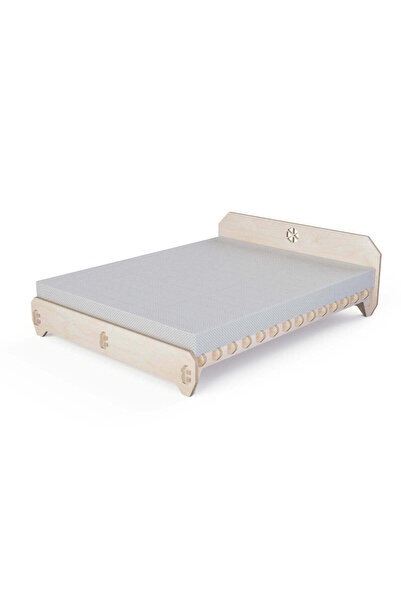 zetcarve - İki Kişilik Yatak Demone Modüler Organik Boyanabilir Portatif Özel...