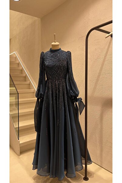 Hennin ABİYE 5035 Siyah