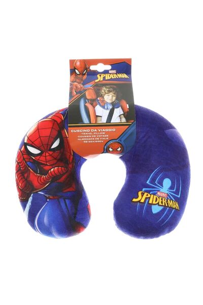 OEM Children's travel pillow, ergonomic, polyester, 27 x 23 x 9 cm, Spiderman model