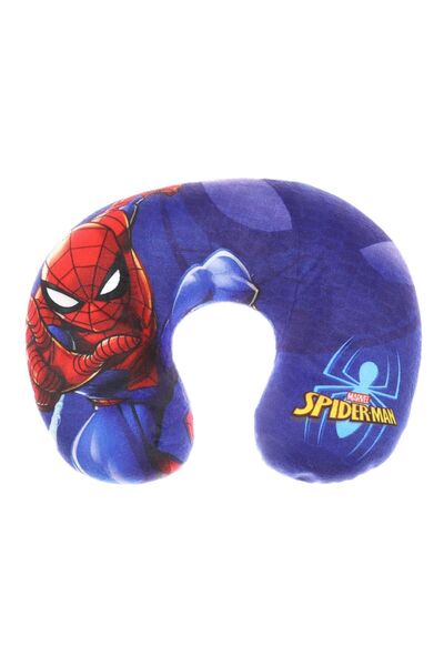 OEM Children's travel pillow, ergonomic, polyester, 27 x 23 x 9 cm, Spiderman model