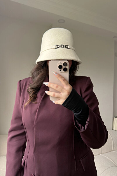 LEONAS Stone detailed bucket hat