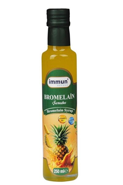 immunAPTEKA İmmun Apteka Ananas ve Bromelain Şurubu 250 ml
