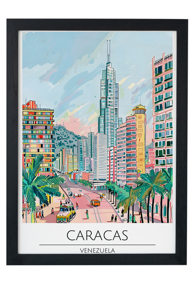 gxe.art Poster de călătorie Bogotá, Columbia |   Pictură decorativă de perete...