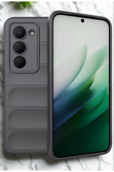 AKSEFİZZ حافظة متوافقة مع هاتف Xiaomi Redmi 15 4G، لا تترك بصمات الأصابع، حاف...