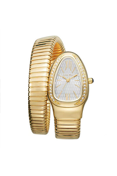 stylek Women's gold-tone wrap watch