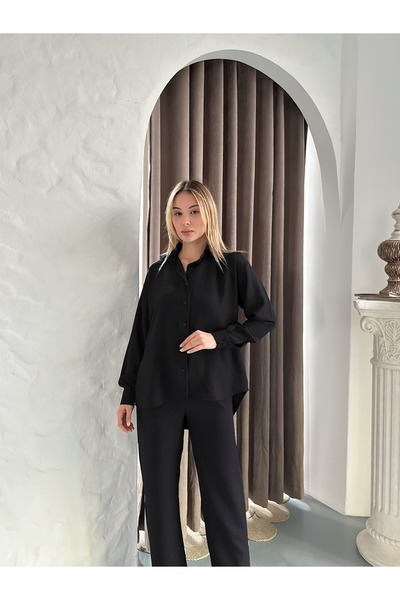 verabelle Keten Aerobin Fabric Pants Shirt Set