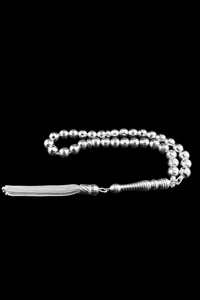 Duende Silver 925 Ayar Gümüş Tesbih,Lazer Kesim Gümüş Tesbih,Hediyelik Tesbih...