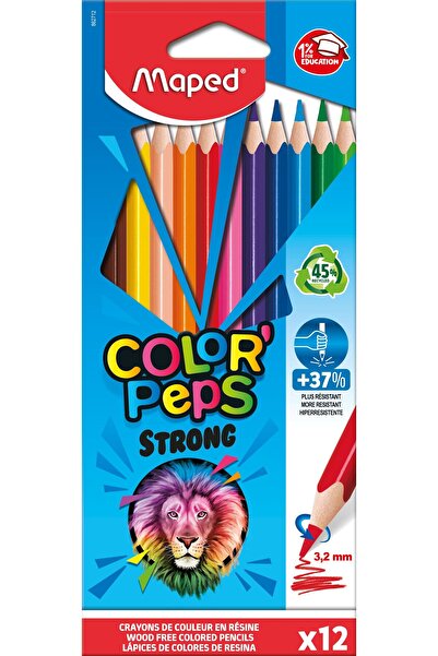 Maped أقلام رصاص ملونة بيبس سترون