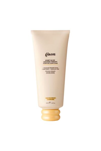 gisou بلسم مرطب للشعر من سيراميد ثيرابي، مرطب للغاية، ينعم ويفتح ويقوي، 200 مل