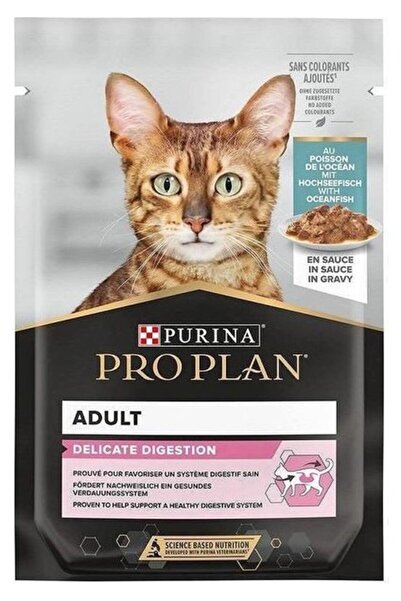 Pro Plan Pouch Sos Içinde Okyanus Balıklı Yetişkin Kedi Konservesi 85GR