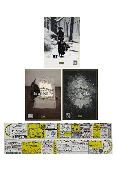 Destek Yayınları Dışarıdaki Kız 7-8-9. Ciltler Manga Seti + Özel Cetvel