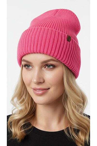 gigigiyim Thick Wool Knit Basic Women's Beanie