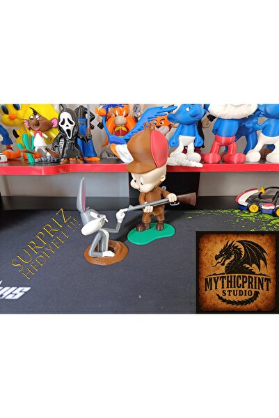 MythicPrint Studio / Elmer Fudd (Saftirik Elmer) / Bugs Bunny