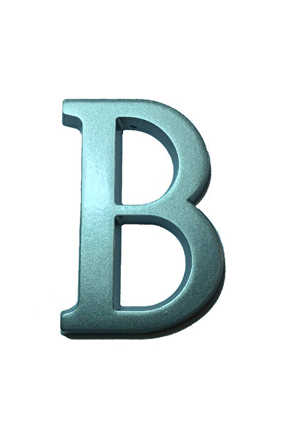 ICON TOOLS LETTER, ALUMINUM, 105 MM, SILVER, / LETTER B/