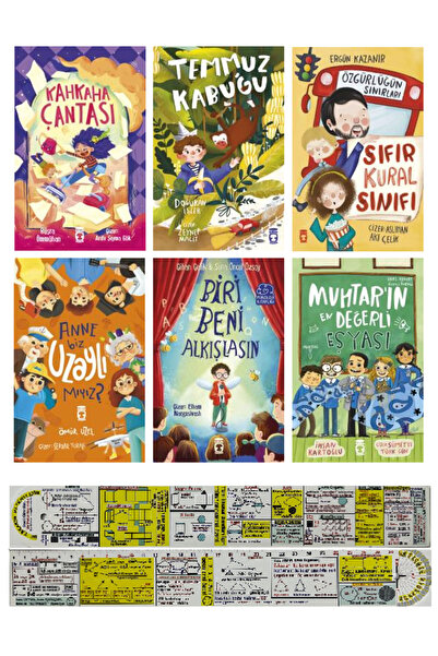 Timaş Çocuk Kahkaha Çantası+Temmuz Kabuğu+Sıfır Kural Sınıfı+Anne Biz Uzaylı ...