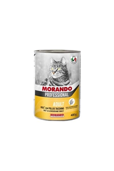 MORANDO Morando Wet Cat Food Chicken & Turkey Pâté 400g