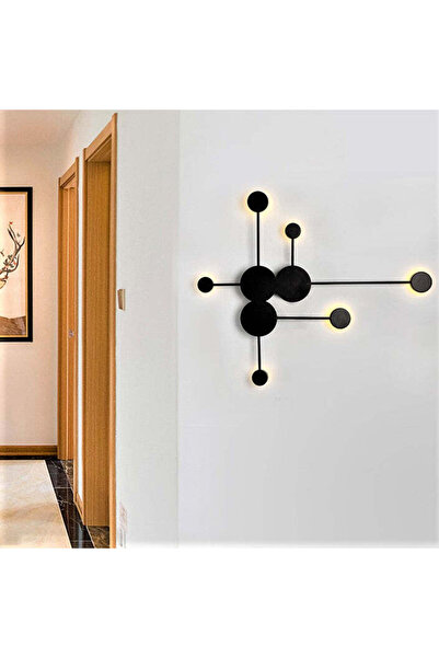 edc Modern Style-6 LED Wall Lamp Black 200W Equivalent